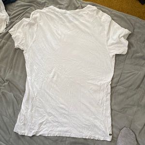 XL Lacoste white tee